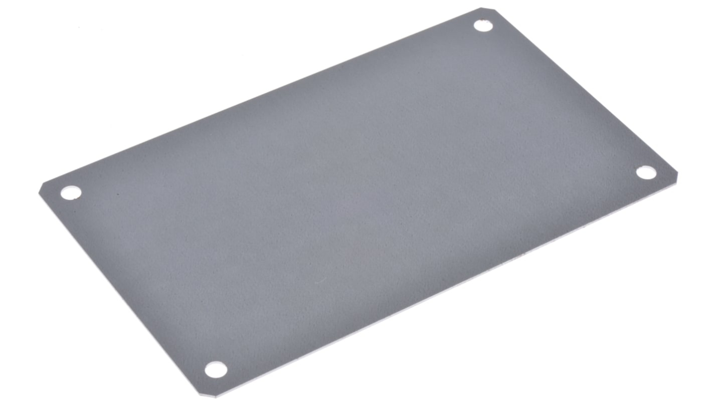 Fibox Steel Mounting Plate, 2mm H, 150mm W, 250mm L for Use with CAB P Enclosure