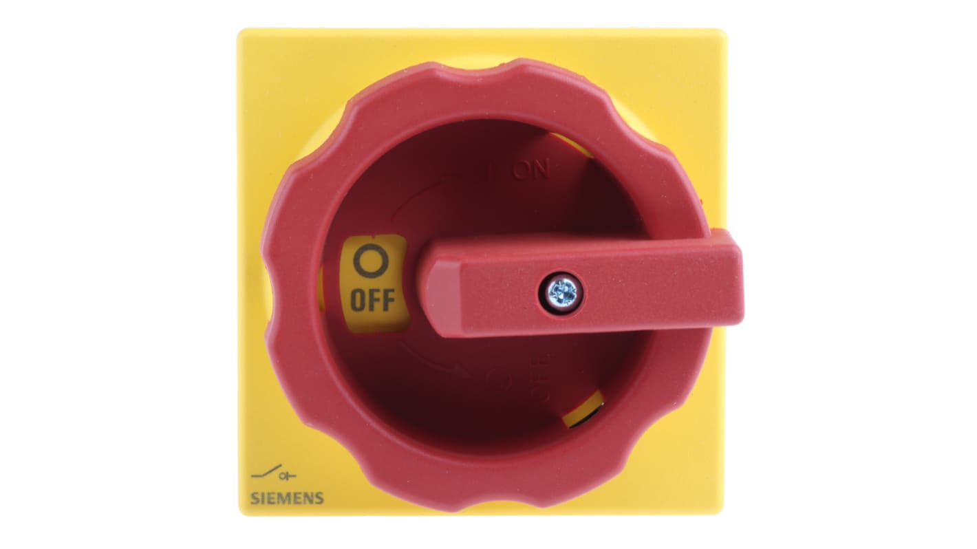 3LD25040TK53 Siemens 3P Pole Panel Mount Isolator Switch 63A Maximum Current, 22kW Power