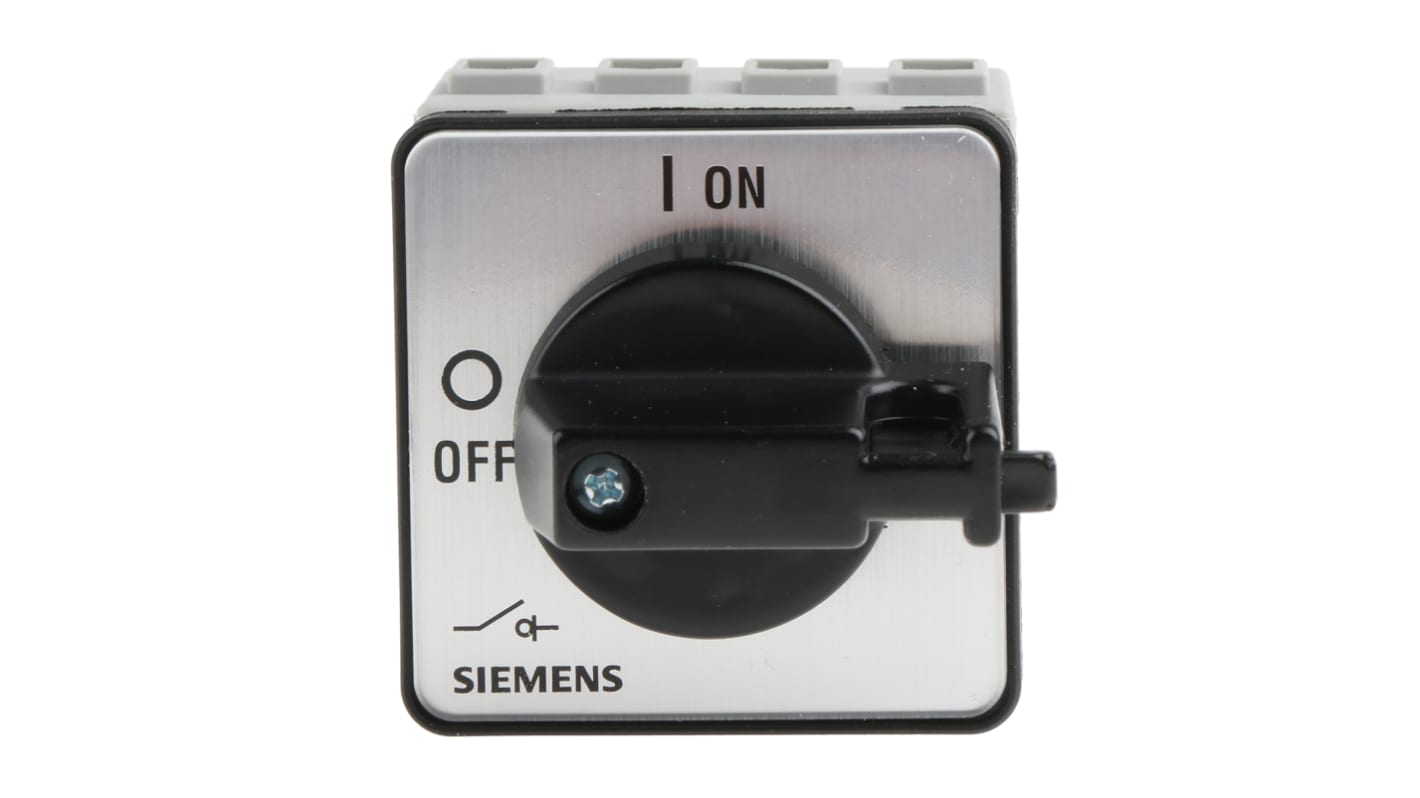 Siemens アイソレータスイッチ 3 P + N極 MAX: 16A, 7.5kW SENTRON