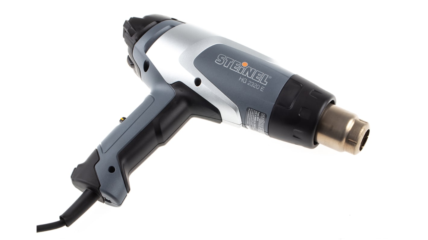 Pistola de calor Steinel HG2320E, 240V 2.3kW, 650°C máx, Tipo G - Británico de 3 Pines