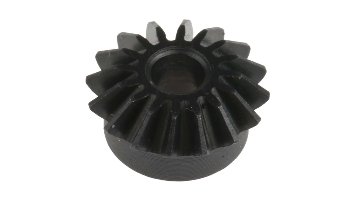 Engrenage conique RS PRO en Acier 16 dents , pas de 0.8mm, angle de 20°, alésage 4mm