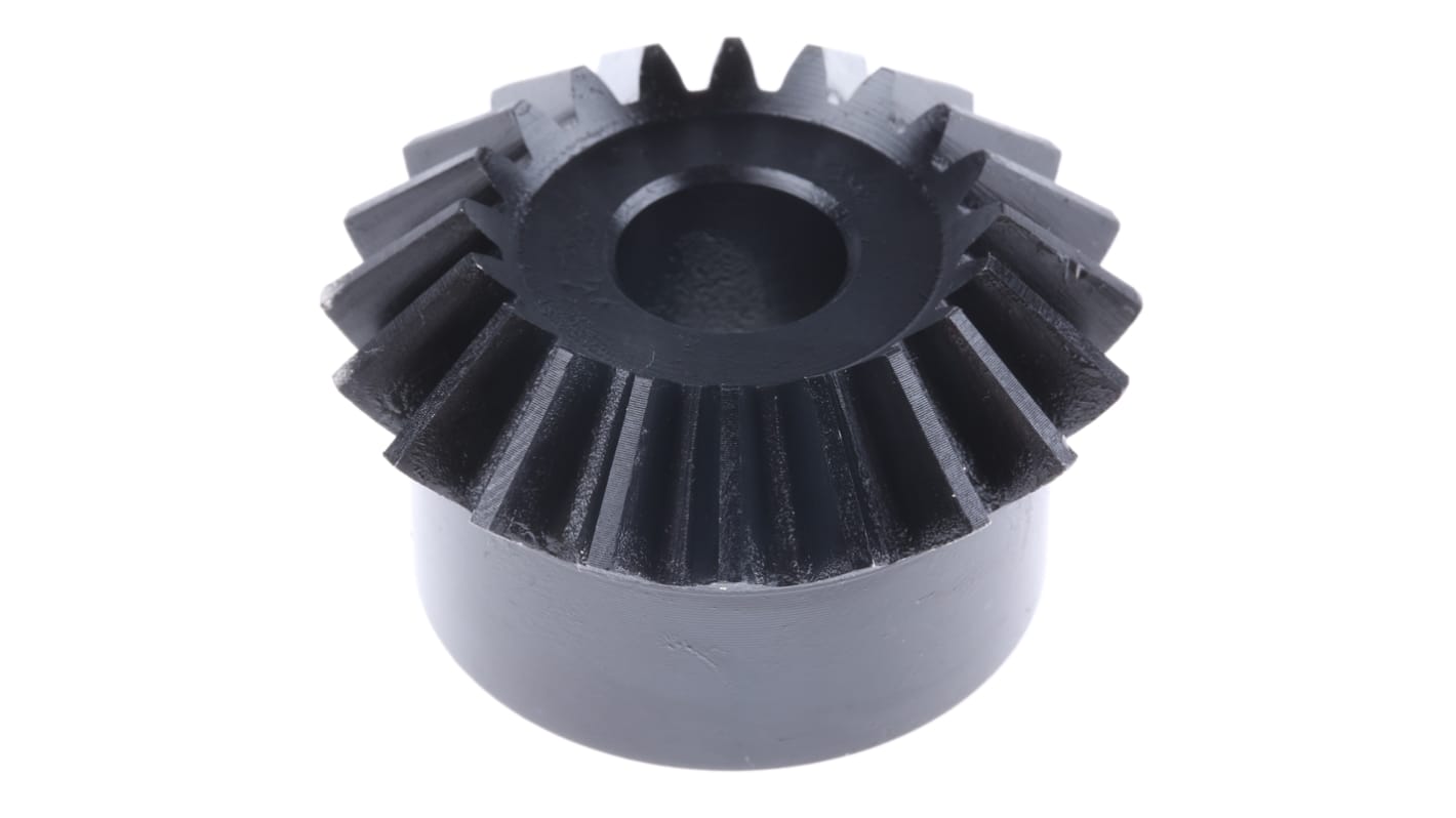 RS PRO Steel Mitre Gear, 12mm Bore, 20 Teeth, 2 Module