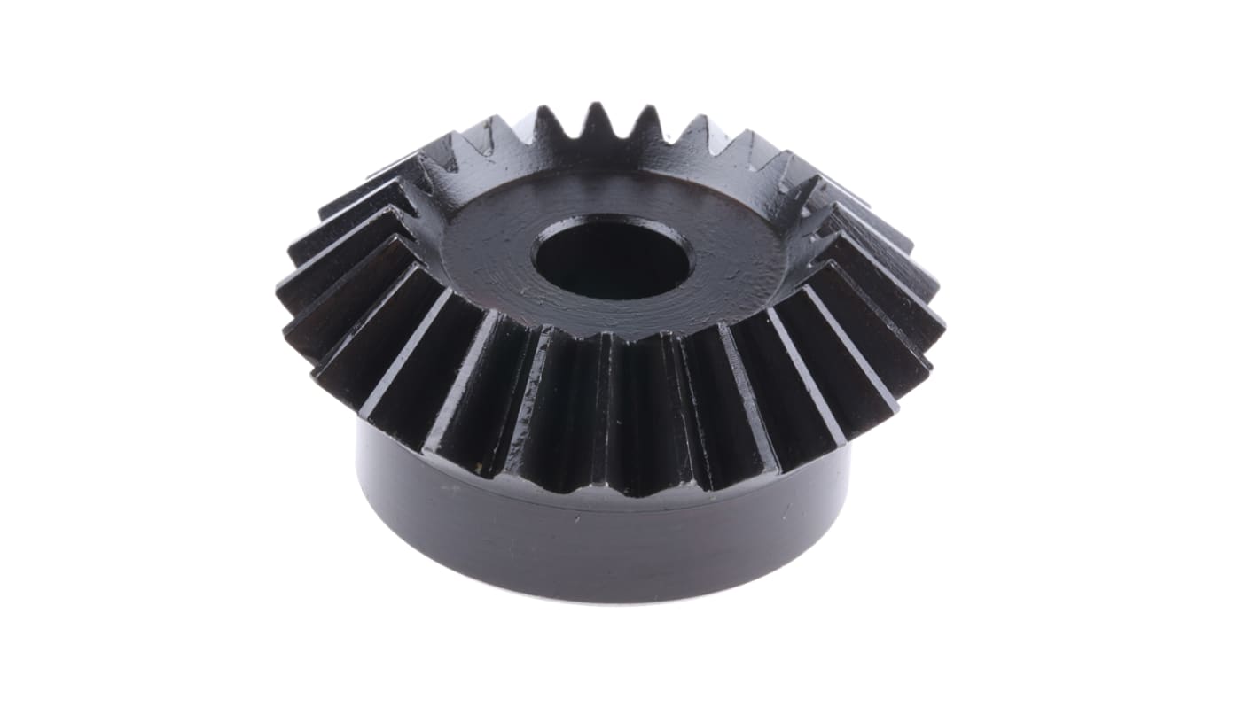 RS PRO Steel Mitre Gear, 12mm Bore, 25 Teeth, 2 Module