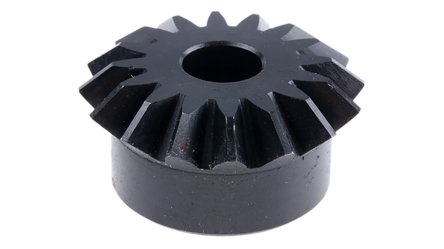 RS PRO Steel Mitre Gear, 12mm Bore, 16 Teeth, 2.5 Module