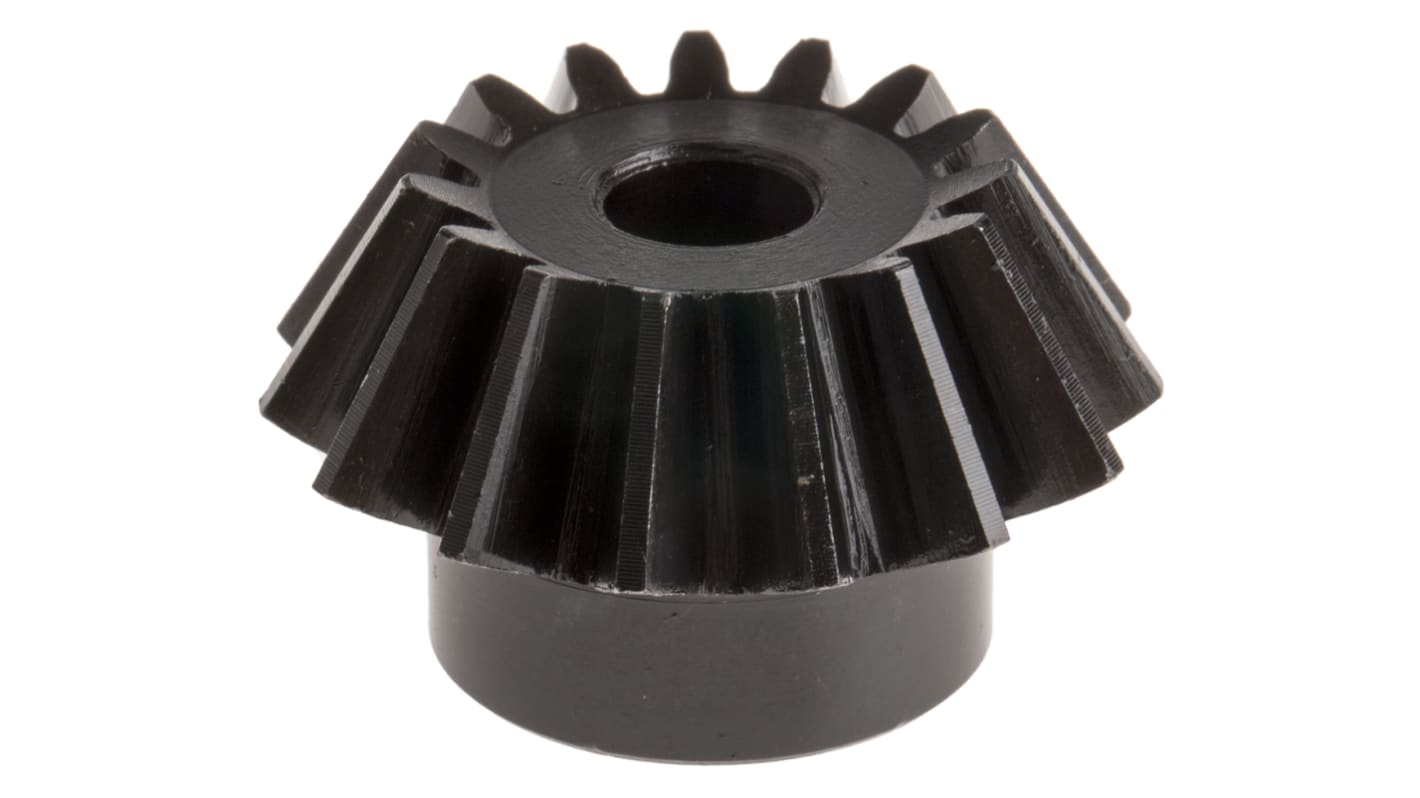 RS PRO Steel Bevel Gear, 8mm Bore, 15 Teeth, 2 Module