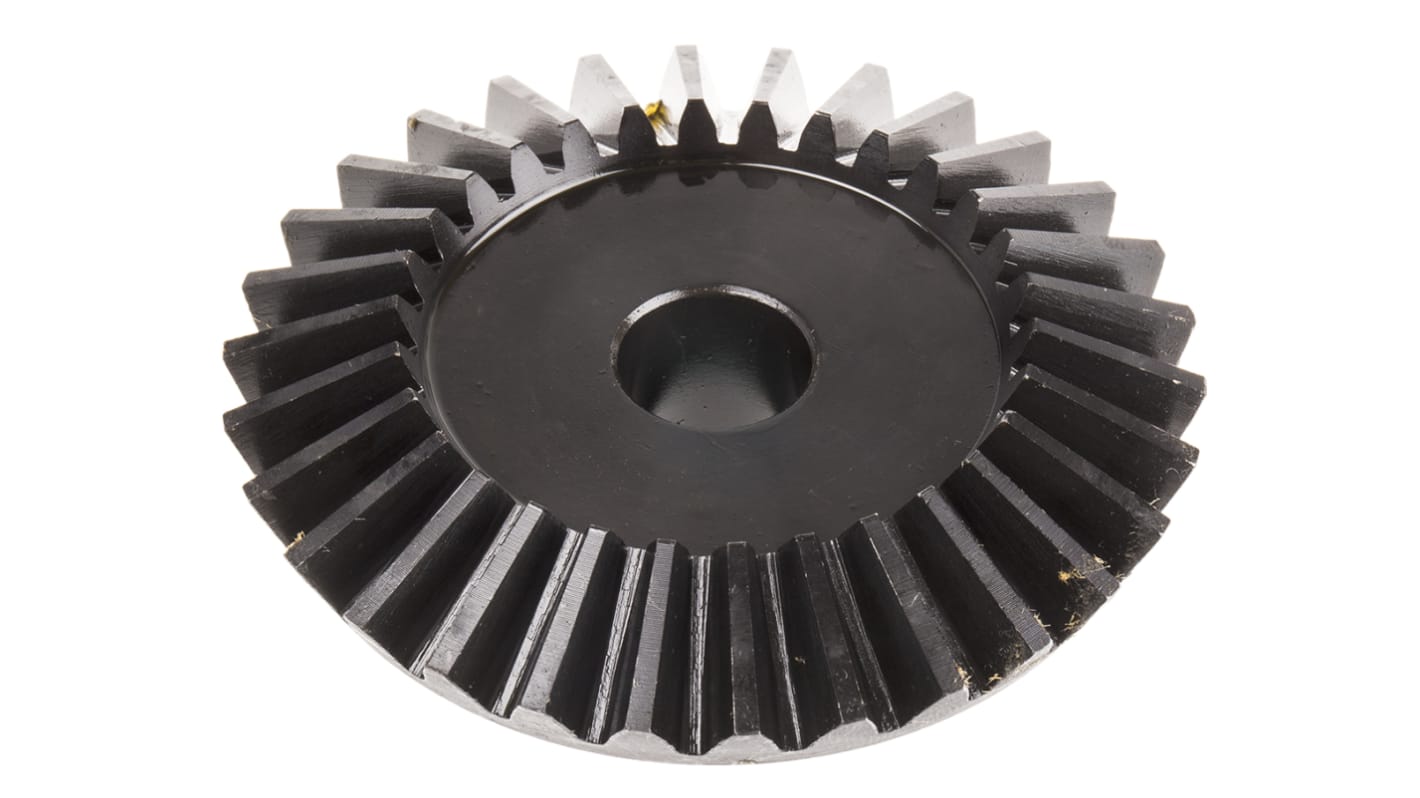 RS PRO Steel Bevel Gear, 16mm Bore, 30 Teeth, 2.5 Module