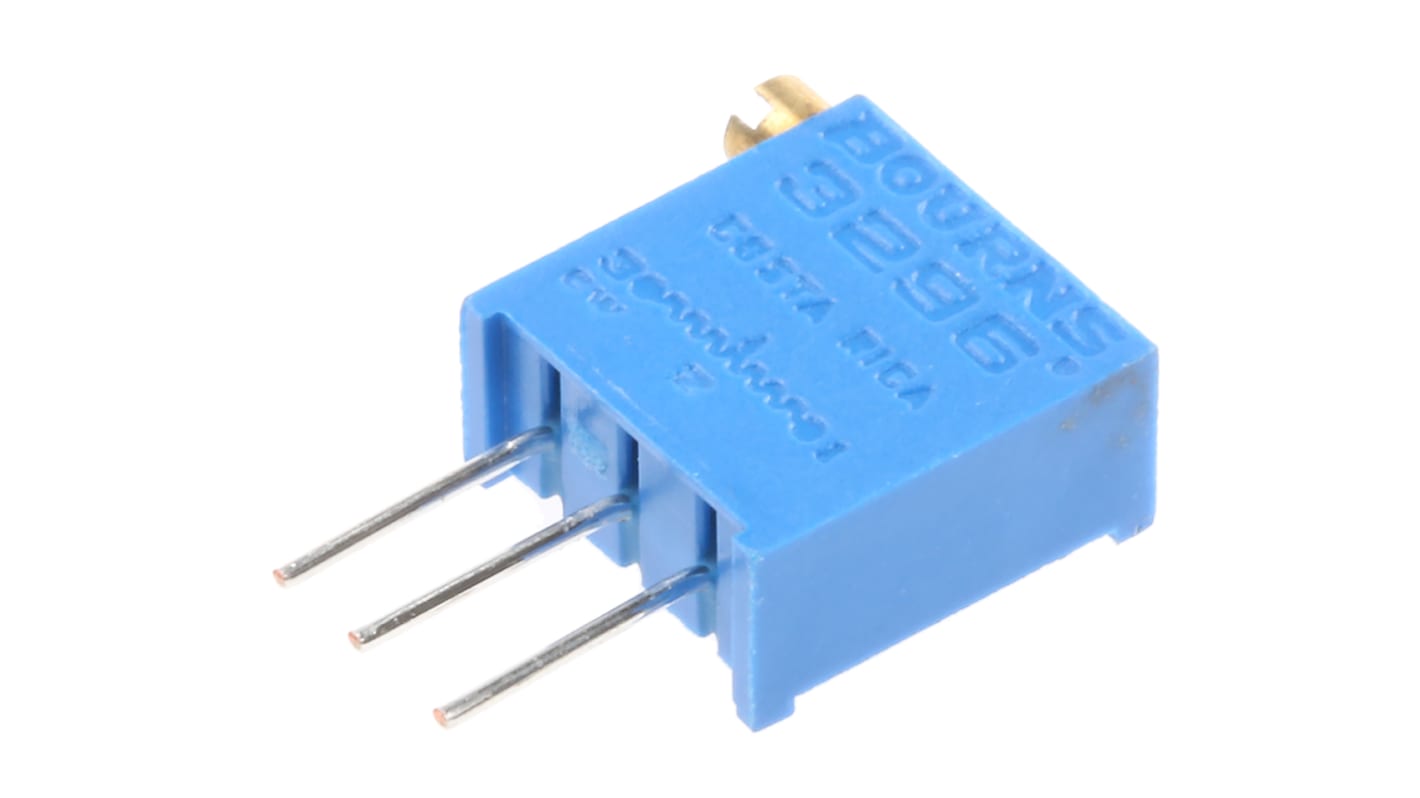 3296X1104LF 100kΩ, Through Hole Trimmer Potentiometer 0.5W Side