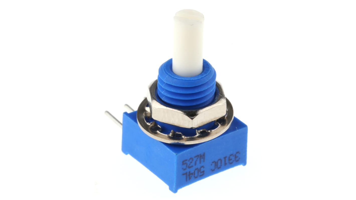 Bourns 3310  Dreh Potentiometer 500kΩ ±20% / 0.25W , Schaft-Ø 3,18 mm