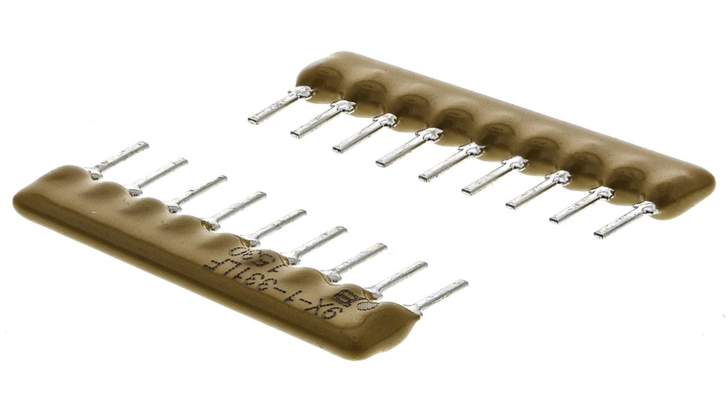 Bourns, 4600X 330Ω ±2% Bussed Resistor Array, 8 Resistors, 1.13W total, SIP, Through Hole