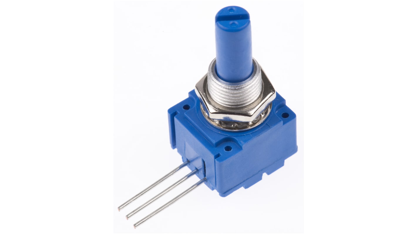 Bourns 91 THT, Tafelmontage  Dreh Potentiometer 25kΩ ±10% / 0.5W , Schaft-Ø 6.35 mm