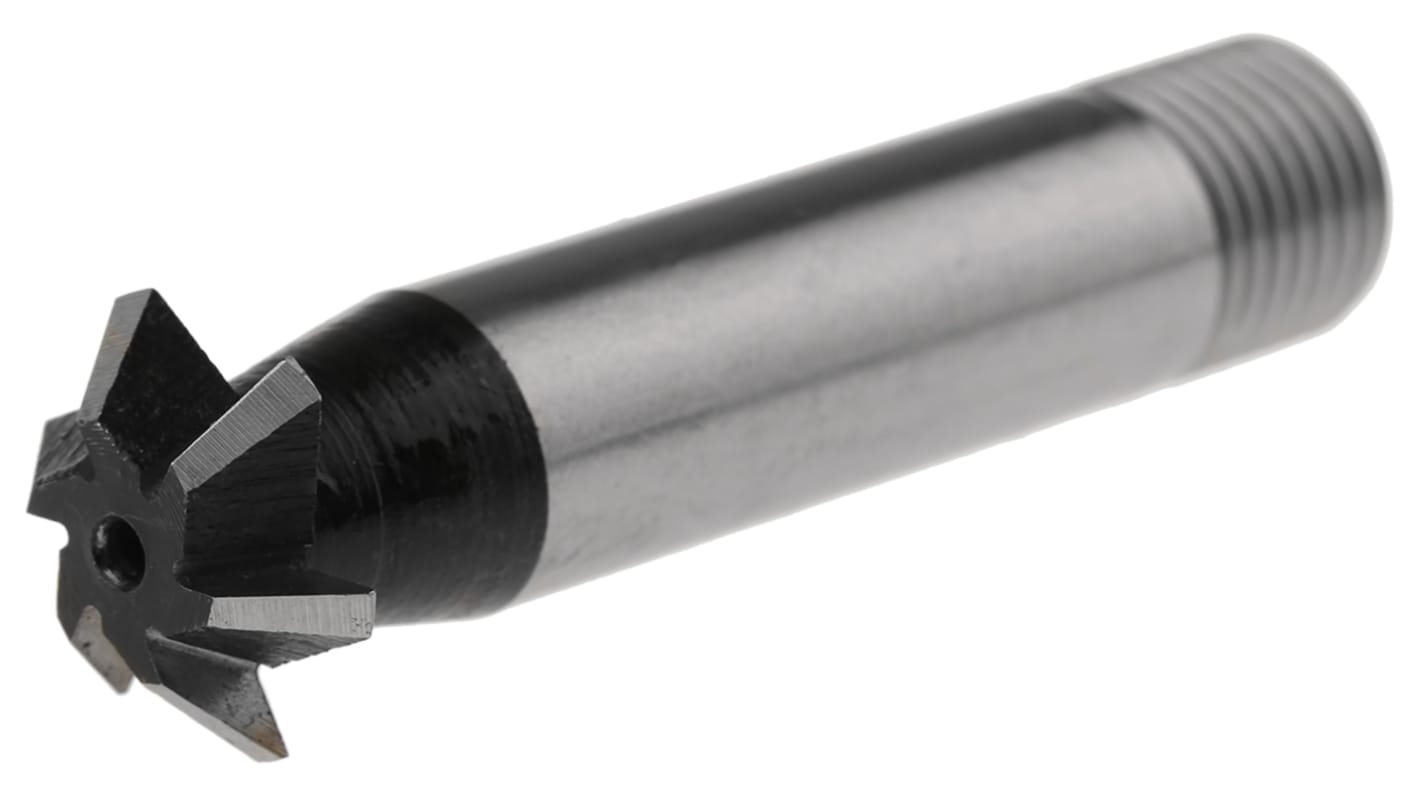 RS PRO 60 mm HSS Inverted Dovetail Cutter 45° 16mm Diameter RS