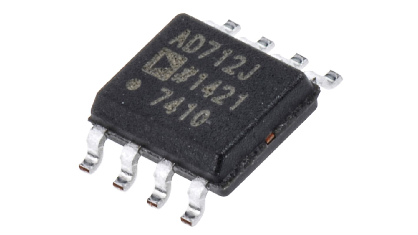 Overflademontering 2 kanaler per chip , SOIC, Operationsforstærker, 8 ben