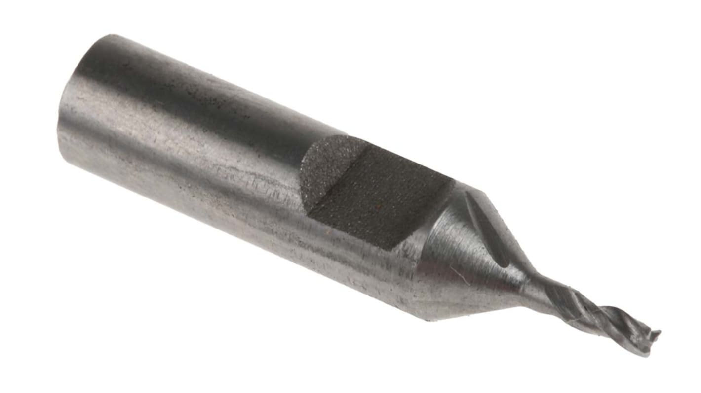 RS PRO HSS Schaftfräser, Ø 1.5mm x 28 mm/ Schnittlänge 4mm