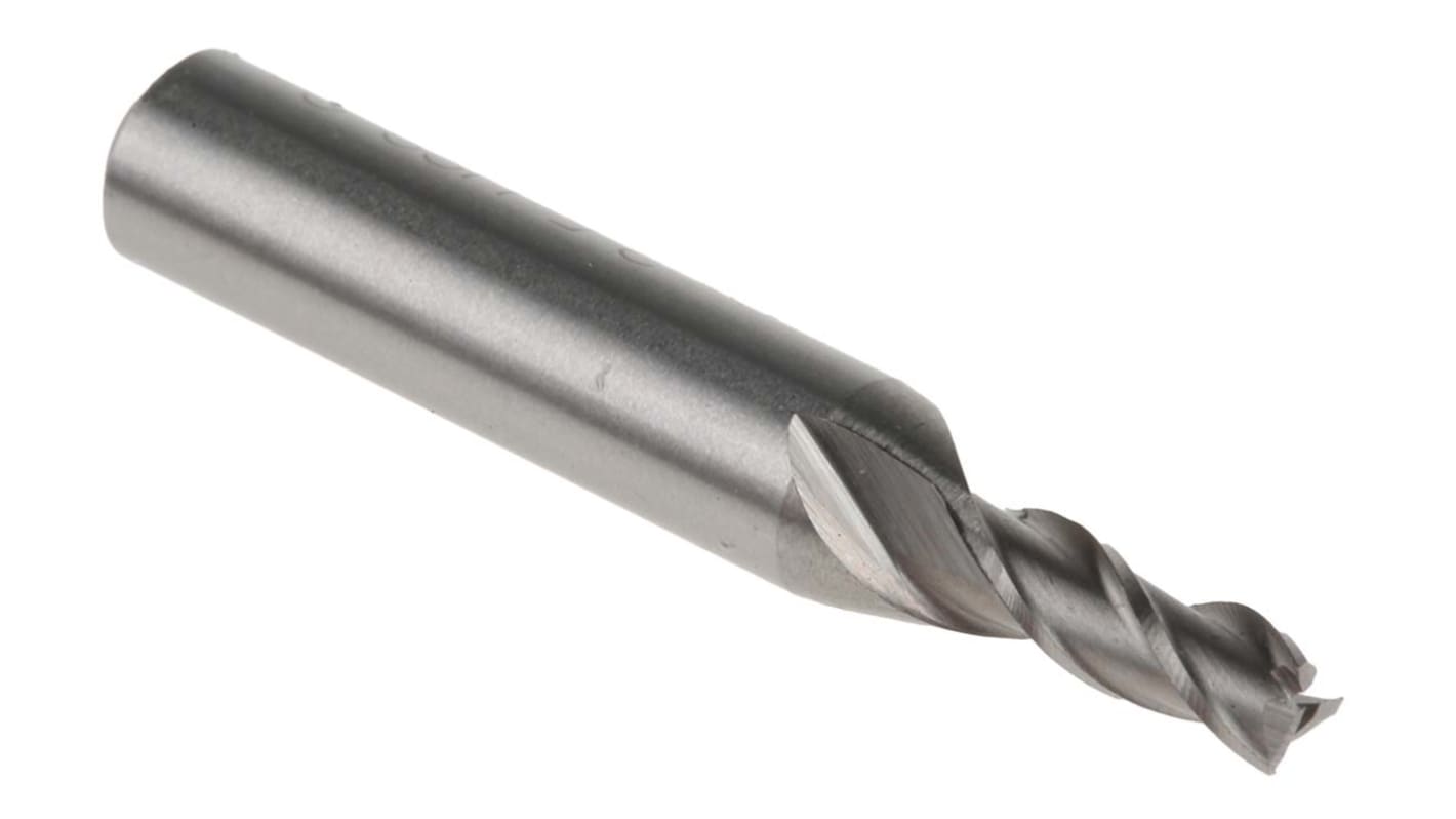 RS PRO End Mill, 3.5mm Cutter, HSS, 6 mm Shank, 8.5mm Cut