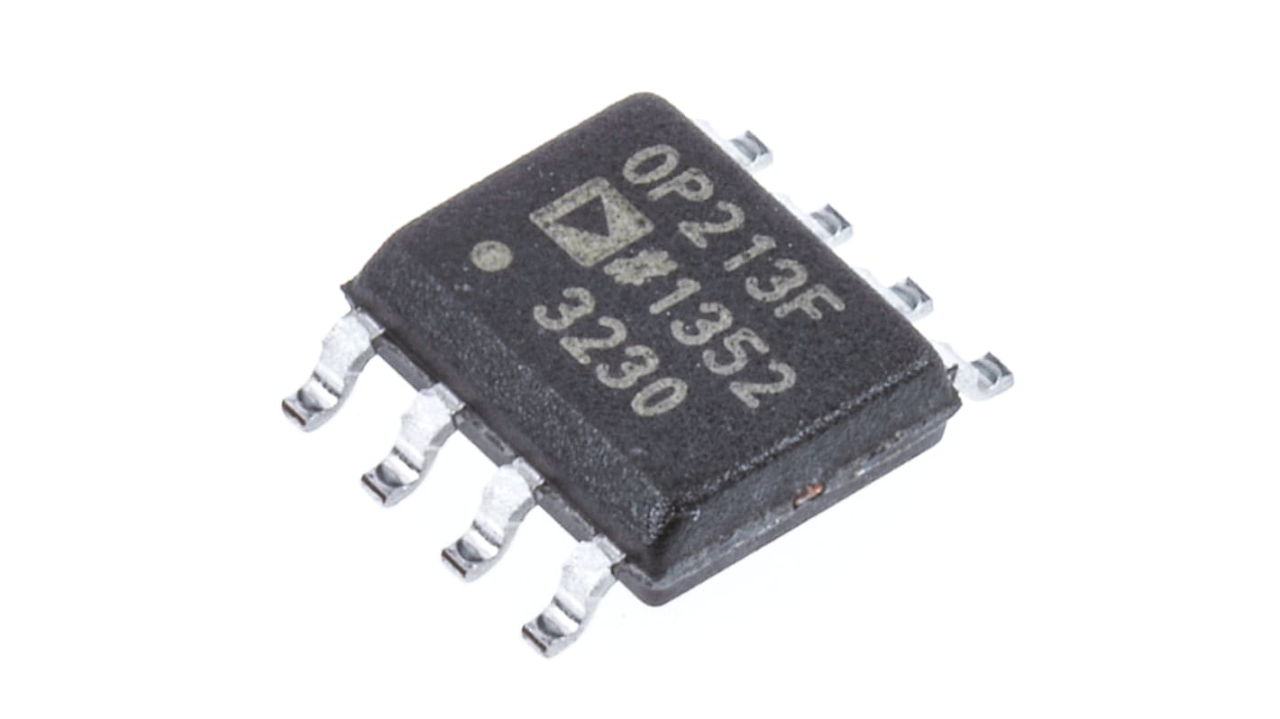 Amplificateur opérationnel Analog Devices, montage CMS, alim. Simple, Double, SOIC 2 8 broches