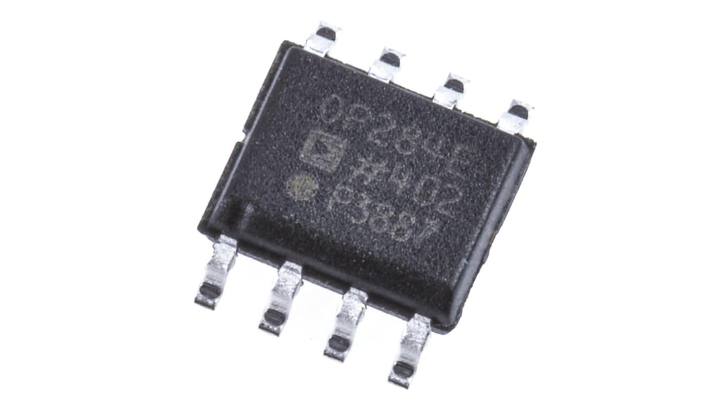 Amplificateur opérationnel Analog Devices, montage CMS, alim. Simple, Double, SOIC 2 8 broches