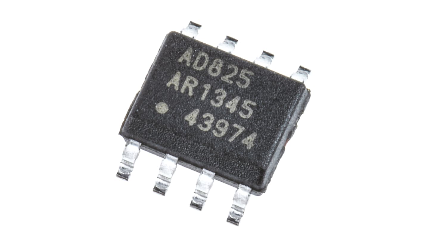 Amplificador operacional AD825ARZ 21MHZ SOIC, 8 pines