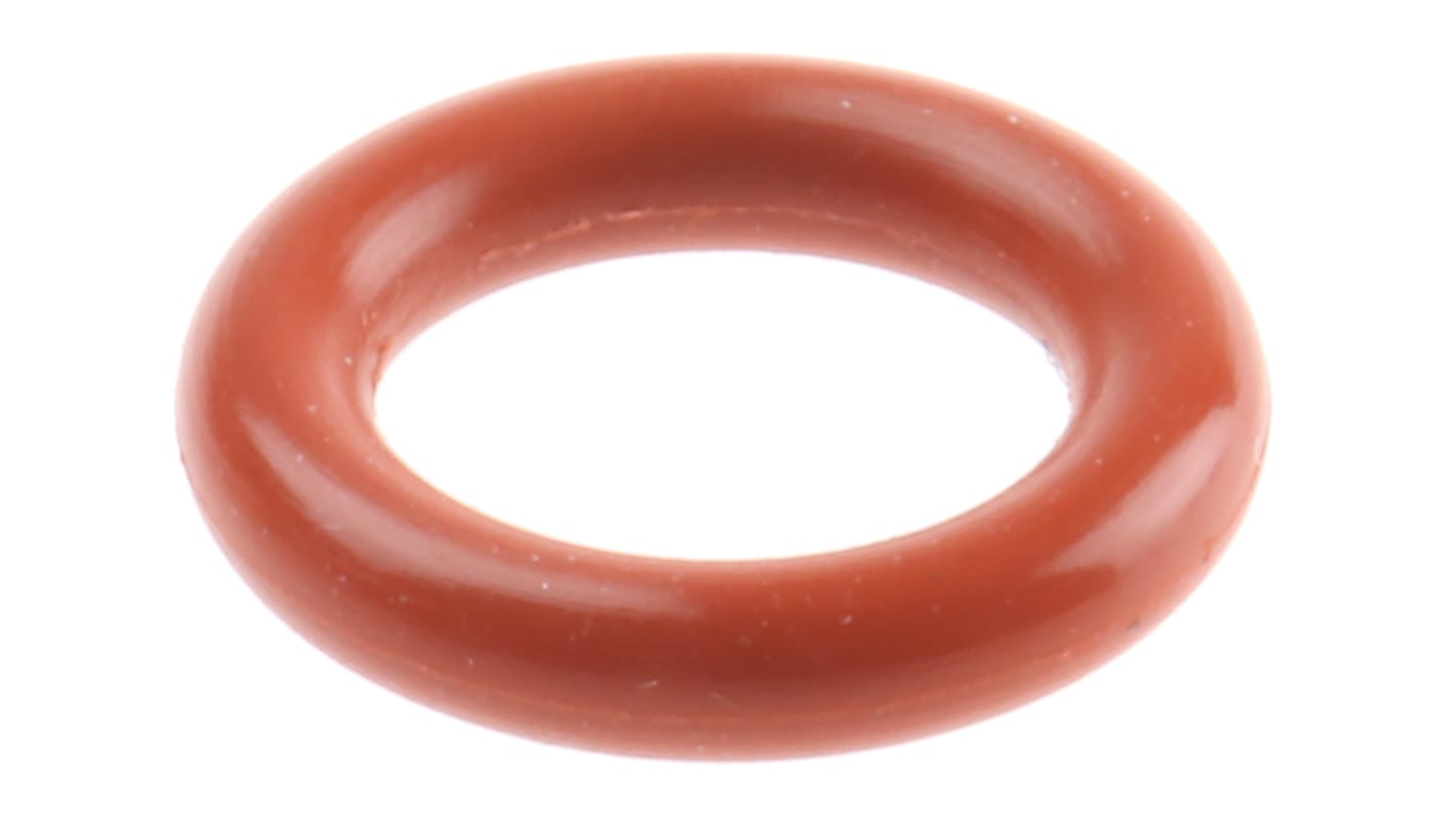 RS PRO Silicone O-Ring, 6.07mm Bore, 3/8in Outer Diameter