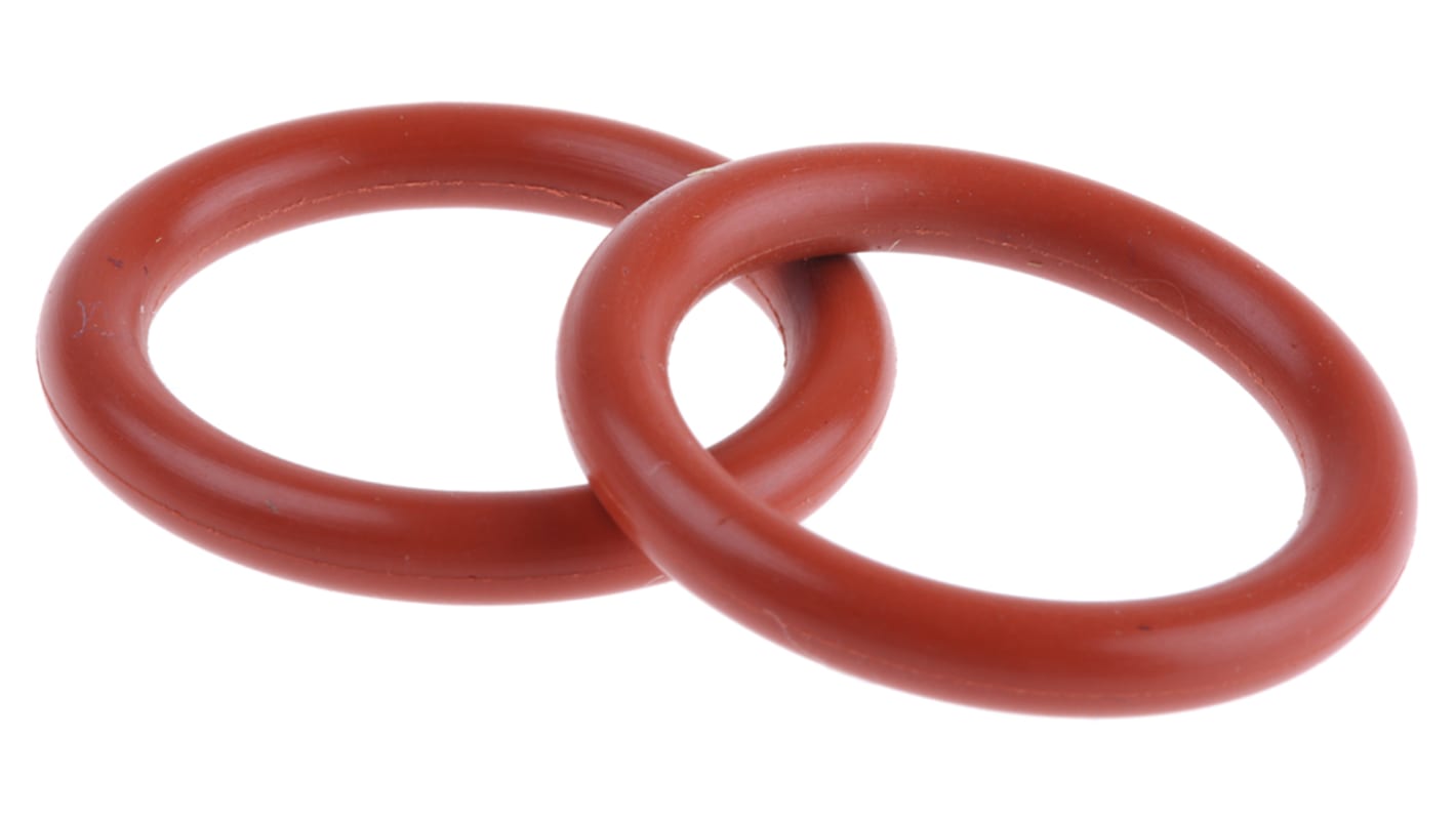 RS PRO Silicone O-Ring, 20.22mm Bore, 1 1/16in Outer Diameter