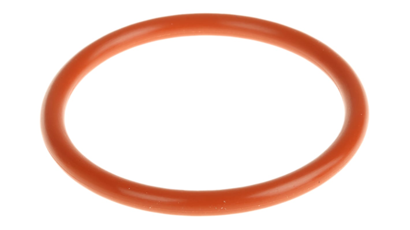 RS PRO O-ring, Silikone, ID: 37.7mm, Tykkelse: 3.53mm