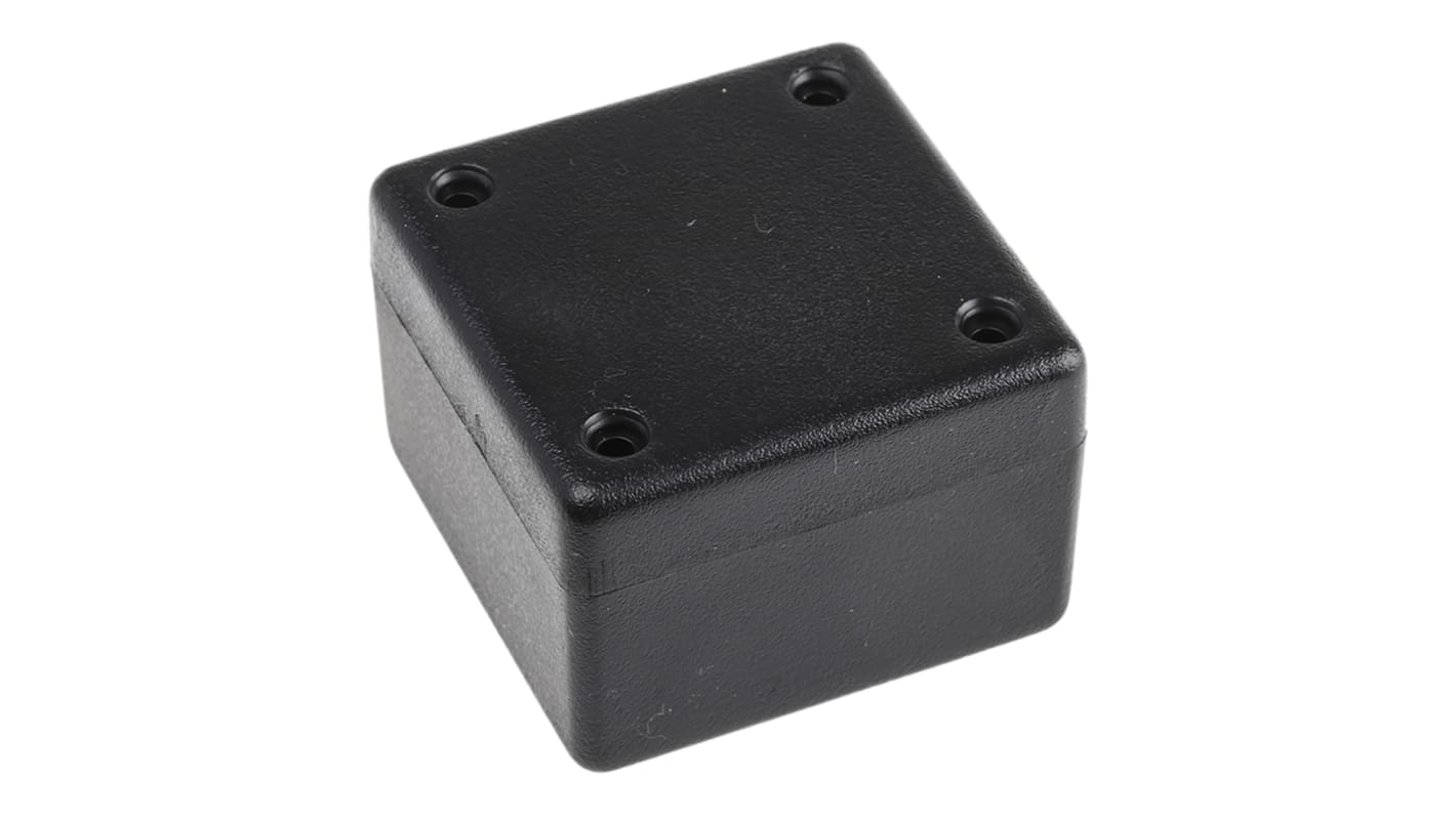 Caja Hammond de ABS pirroretardante Negro, 56 x 56 x 28mm, IP54