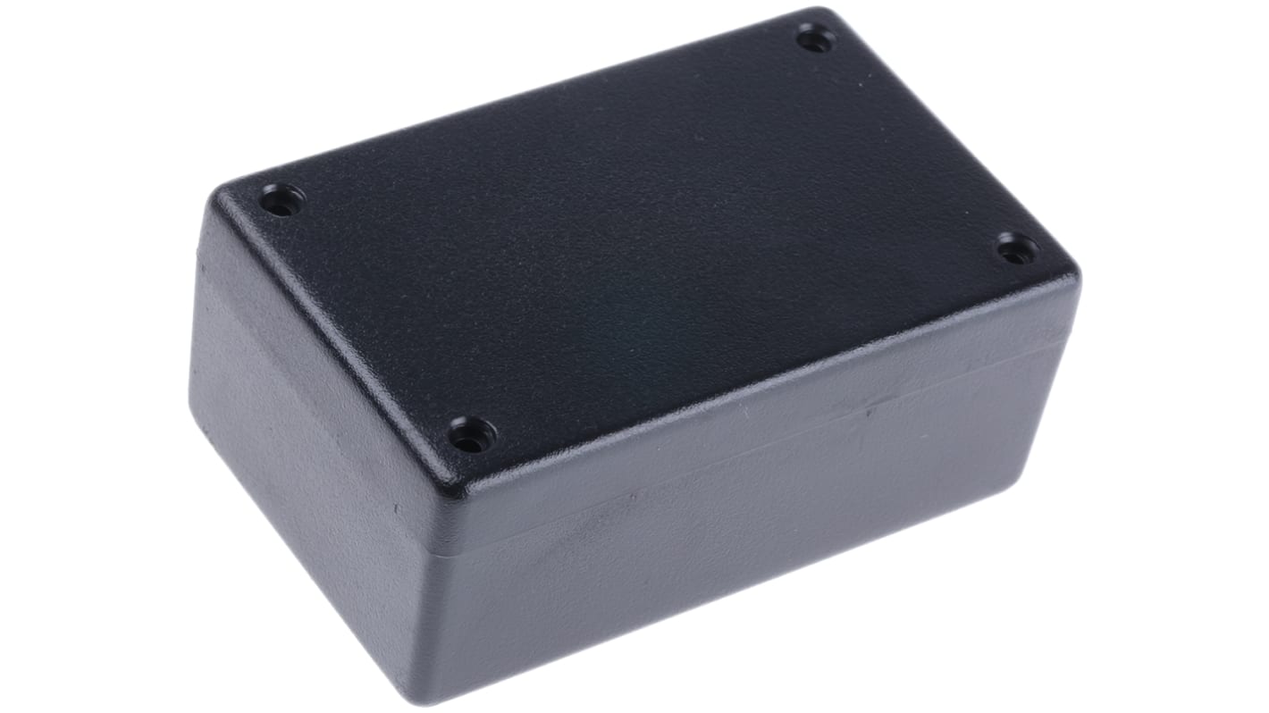 Caja Hammond de ABS pirroretardante Negro, 104 x 66 x 33mm, IP54