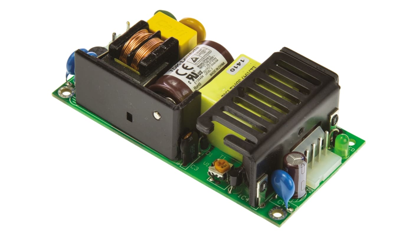 TDK-Lambda Switching Power Supply, ZPS40-5, 5V dc, 6A, 30W, 1 Output, 120 → 370 V dc, 90 → 264 V ac Input