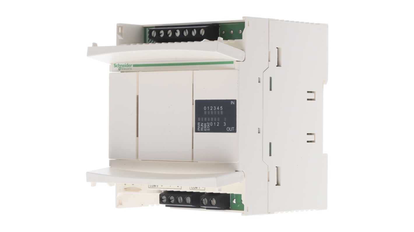 Schneider Electric Twido Logikmodul, 6 Eing. Relais Ausg.Typ Senke, Quelle Eing.Typ 24 Vdc