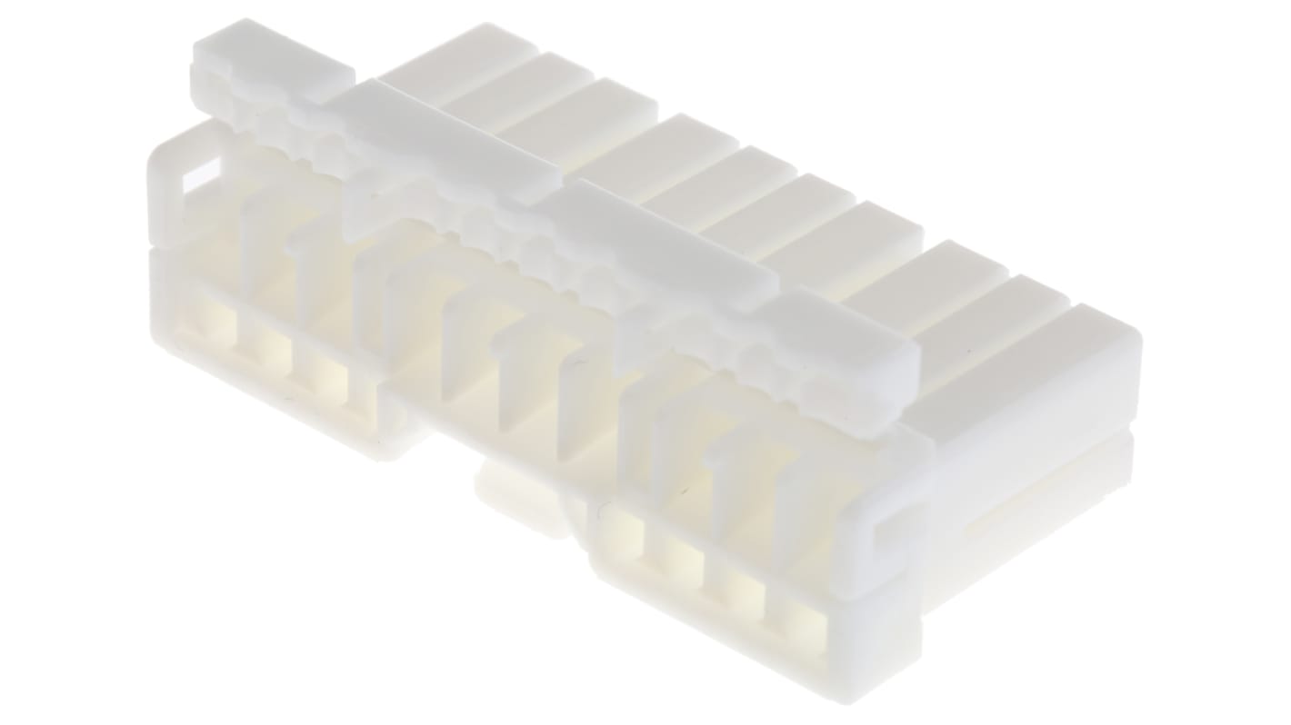 Carcasa de conector TE Connectivity 174464-1, Serie MULTILOCK 070, paso: 3.5mm, 10 contactos, , 1 fila filas, Recto,