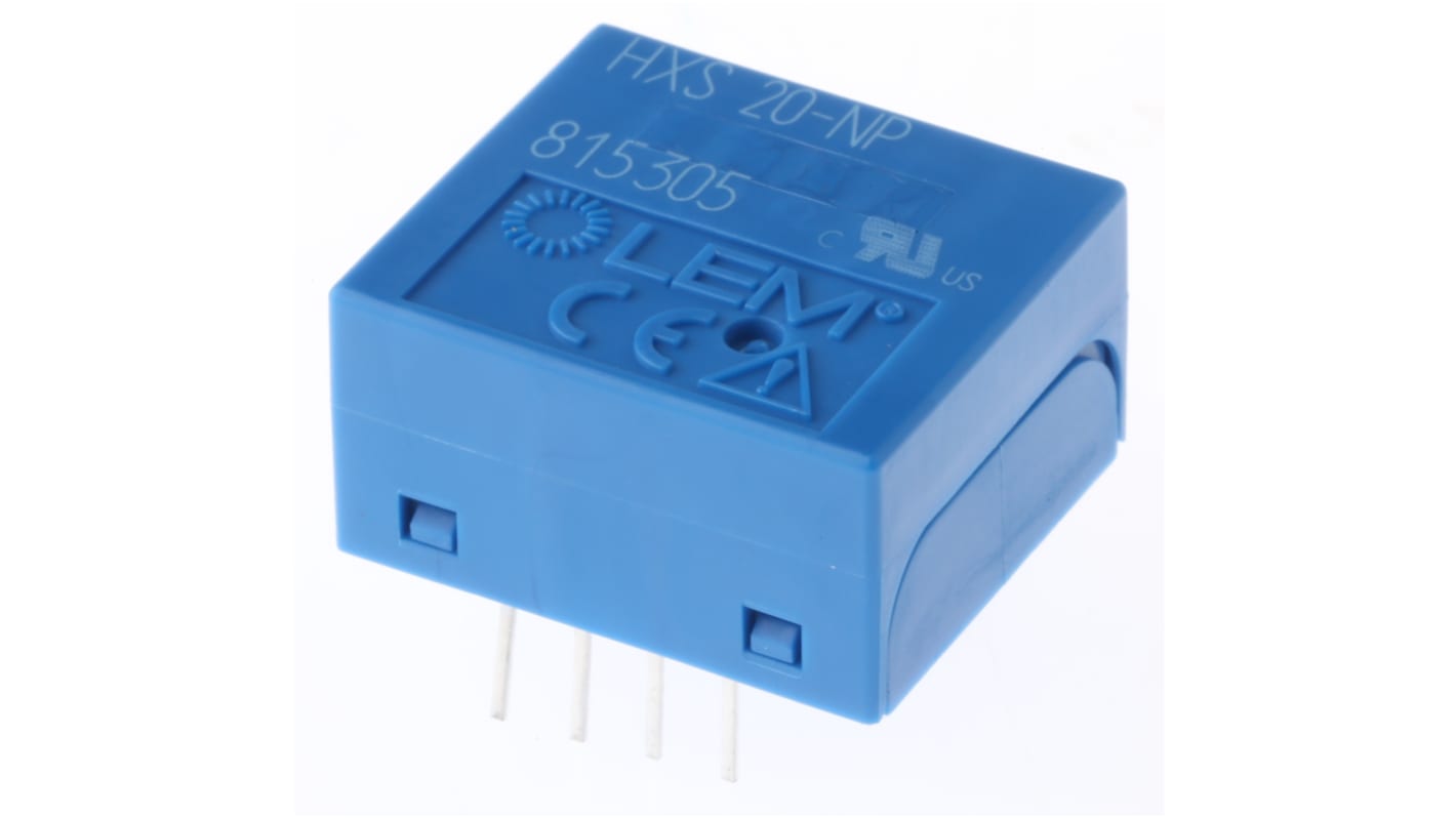 LEM HXS Series Current Transformer, 60A Input, 60:1, 5 V