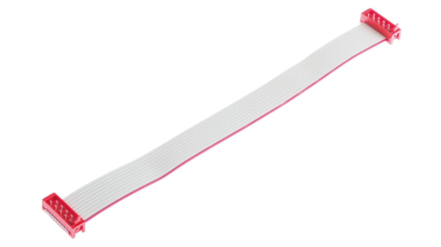 TE Connectivity MICRO-MATCH Series Ribbon Cable Assembly, 150mm Length, Micro-MaTch IDC to Micro-MaTch IDC