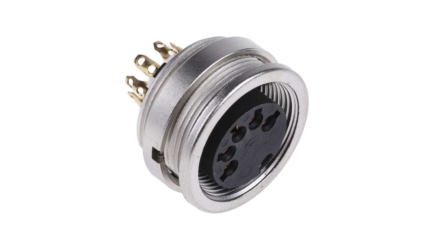 0304 05 | Lumberg 5 Pole Din Socket, DIN EN 60529, 60 V ac IP68, Female ...