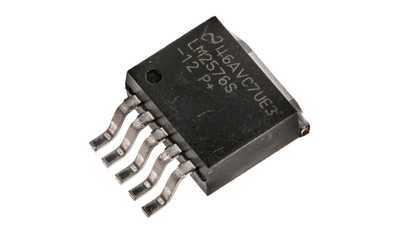 Texas Instruments, LM2576S-12/NOPB Step-Down Switching Regulator, 1-Channel 3A 5-Pin, D2PAK