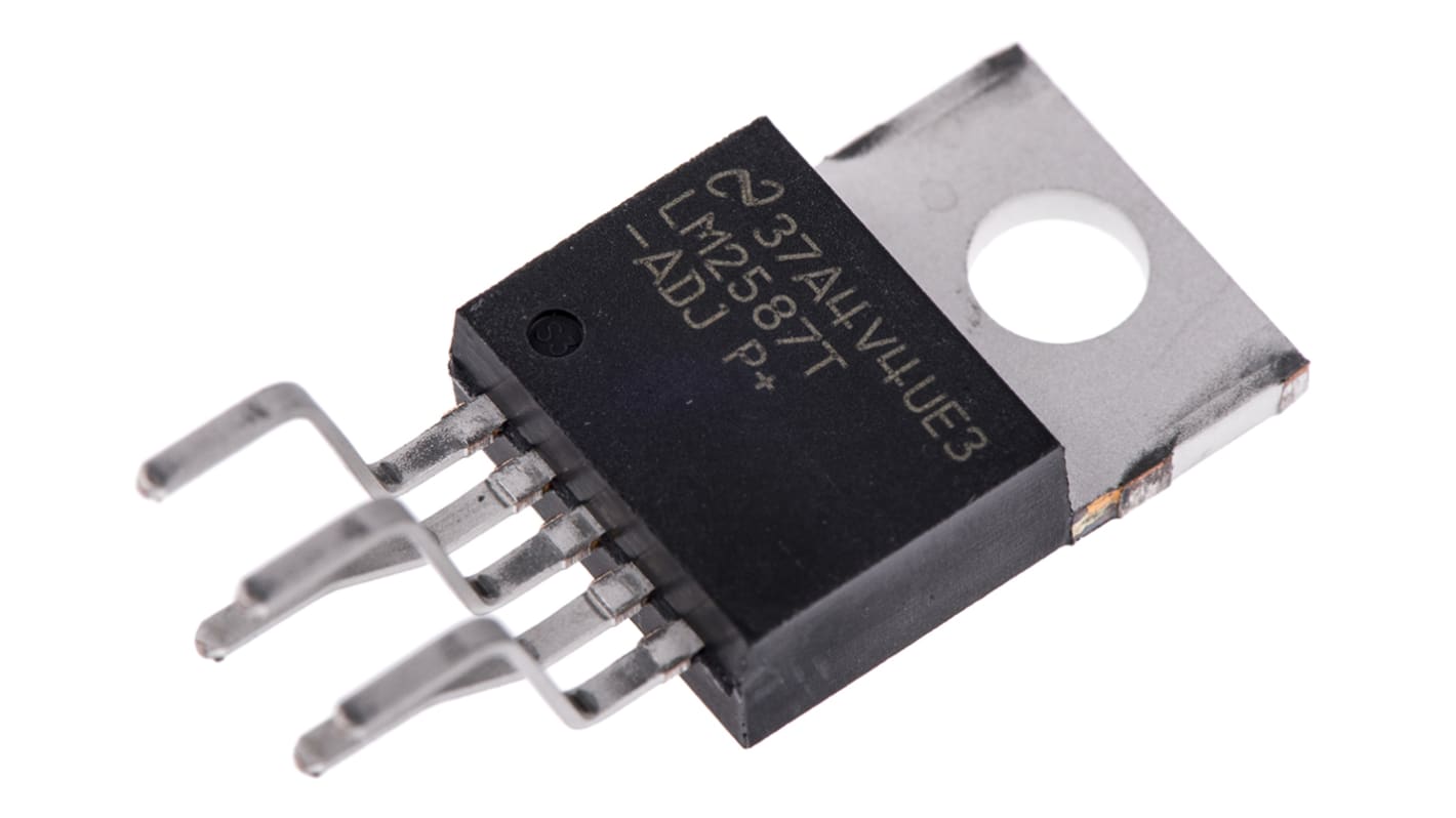 Texas Instruments Boost Schaltregler Step Up 1-Ausg. TO-220, 5-Pin, Einstellbar, 115 kHz