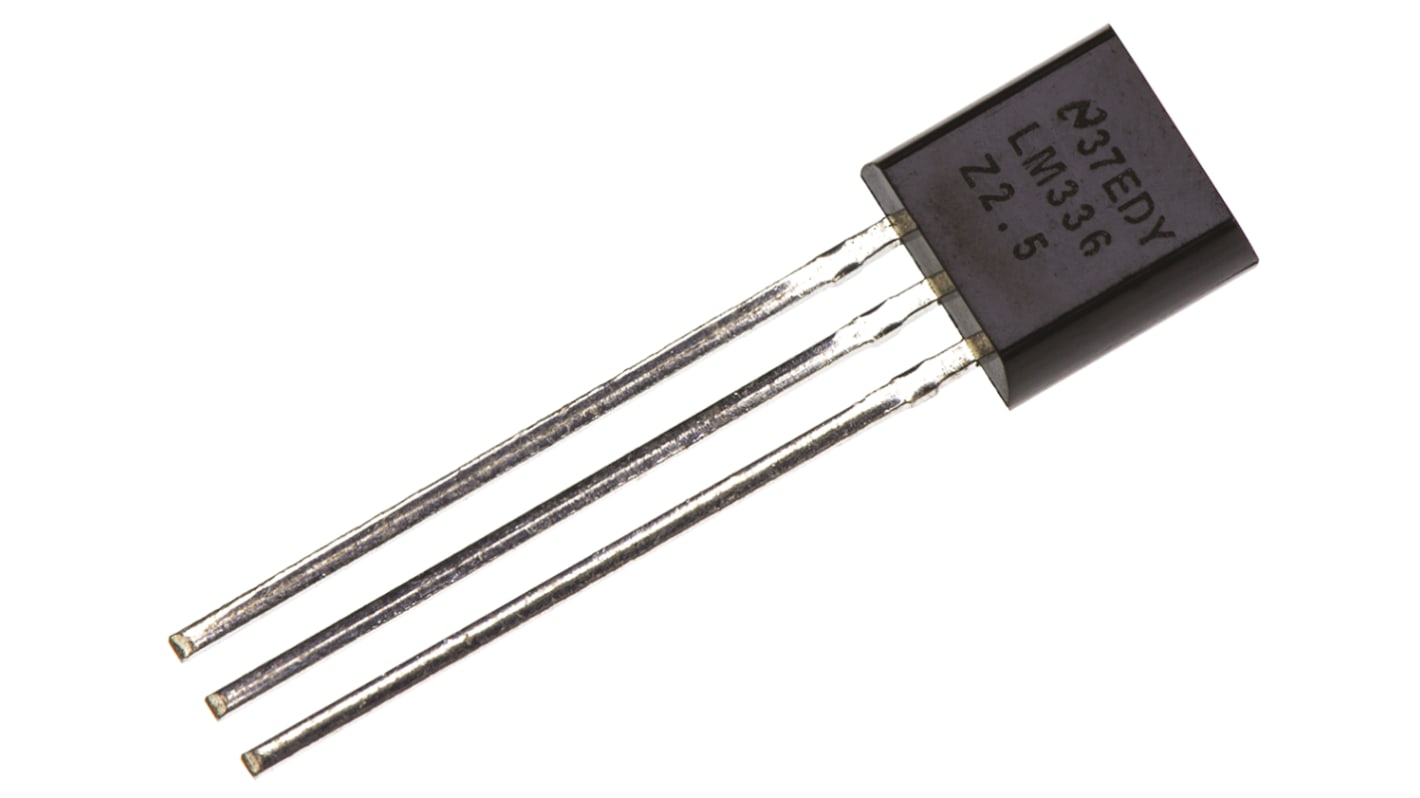 Référence de tension Texas Instruments 2.5V TO-92 Fixe, Précision ±4 %,Traversant Iout max 10mA