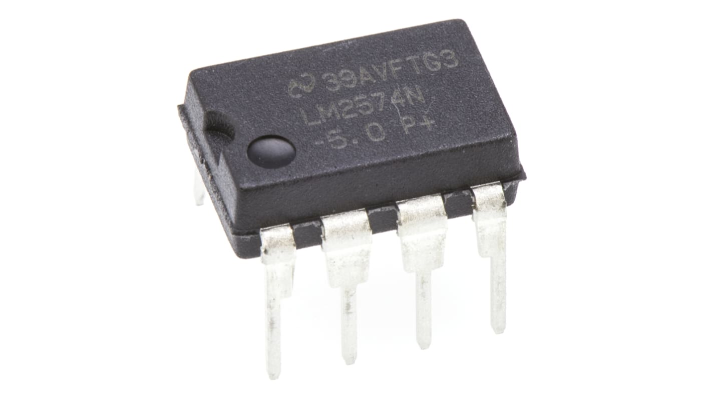 Texas Instruments Abwärtswandler 500mA, Buck Controller 4 V / 40 V Fest THT 8-Pin