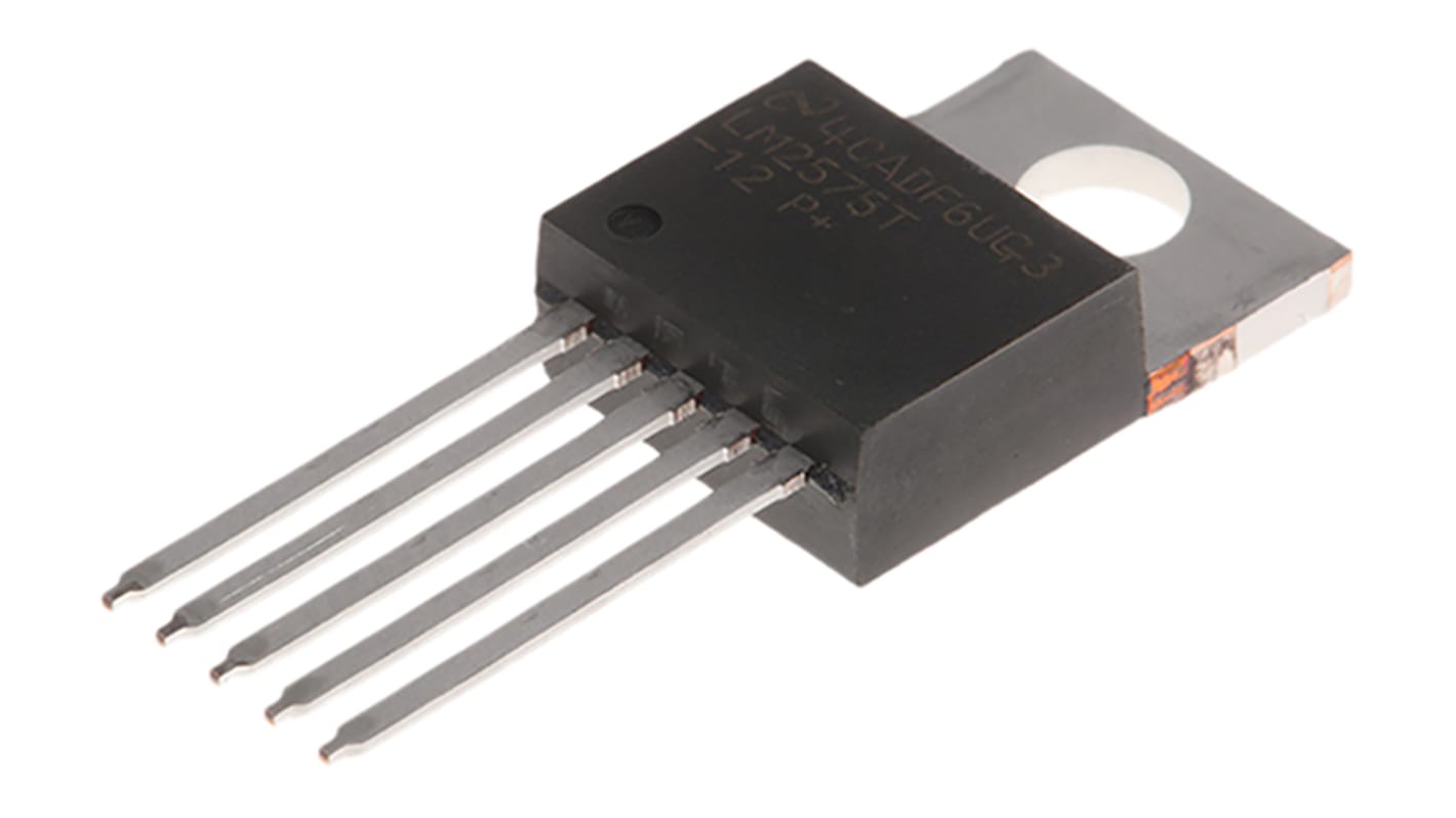 Texas Instruments, LM2575T-12/NOPB Step-Down Switching Regulator, 1-Channel 1A 5-Pin, TO-220