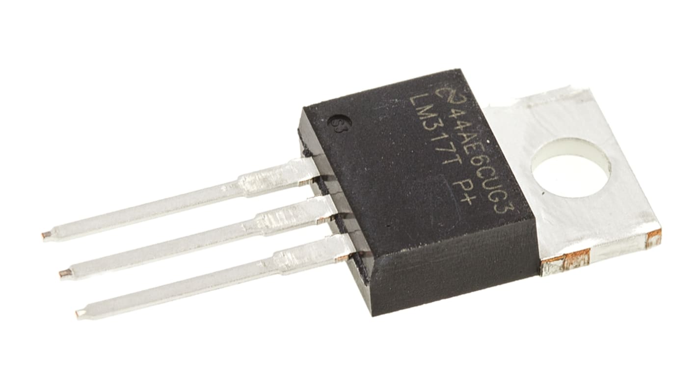 LM317T/NOPB, Spændingsregulator, 1.5A, Variabel, 3 Ben, TO-220