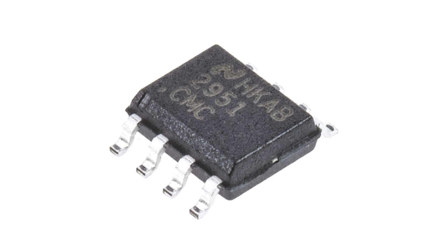 Régulateur de tension, LP2951CM/NOPB, 100mA, SOIC 8 broches.