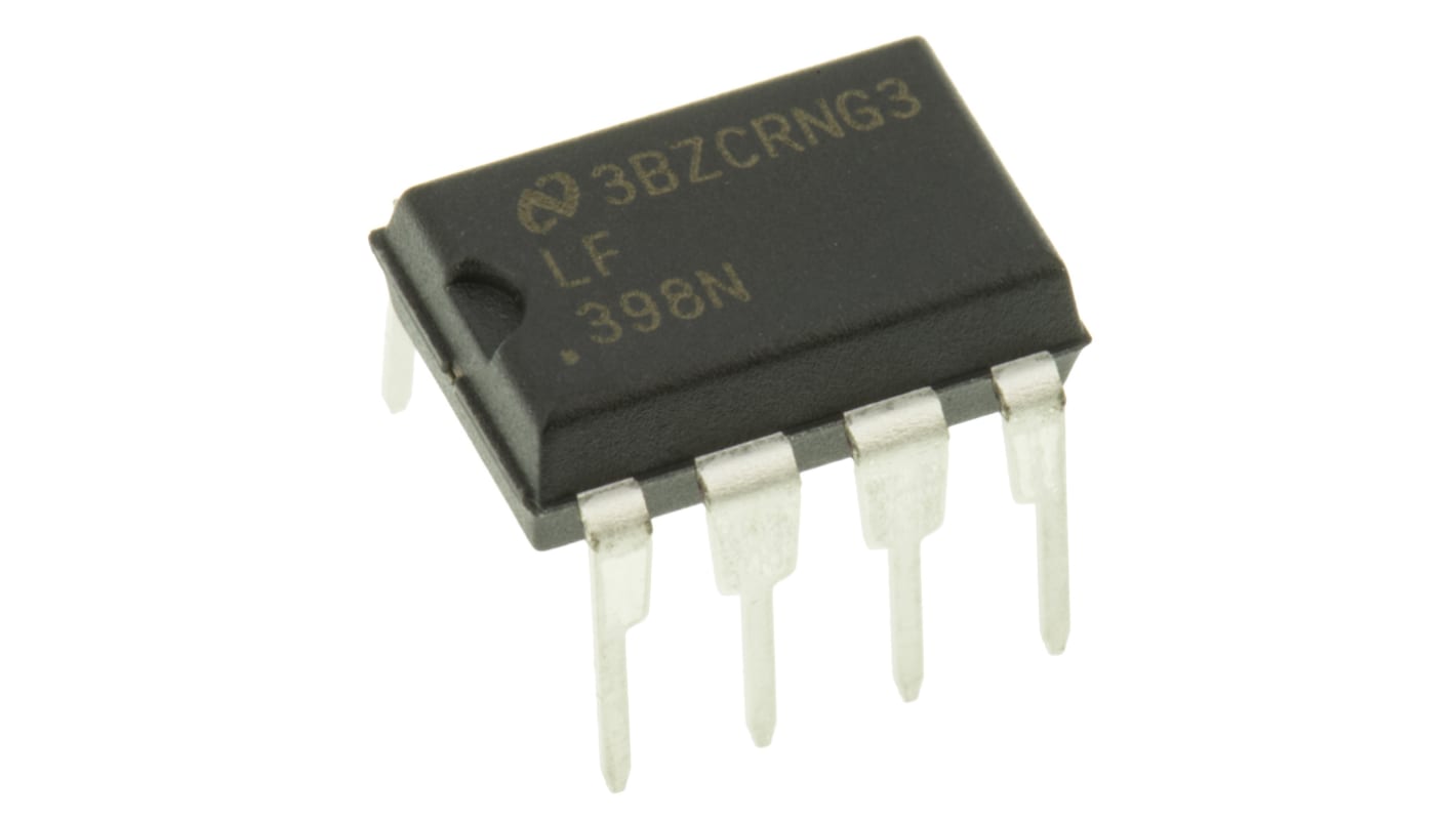 LF398N/NOPB, Sample & Hold Circuit, 20μs Dual Power Supply, 8-Pin MDIP