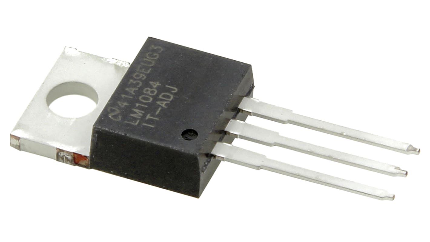 Texas Instruments LM1084IT-ADJ/NOPB, 1 Low Dropout Voltage, Voltage Regulator 5A, 1.2 → 15 V 3-Pin, TO-220