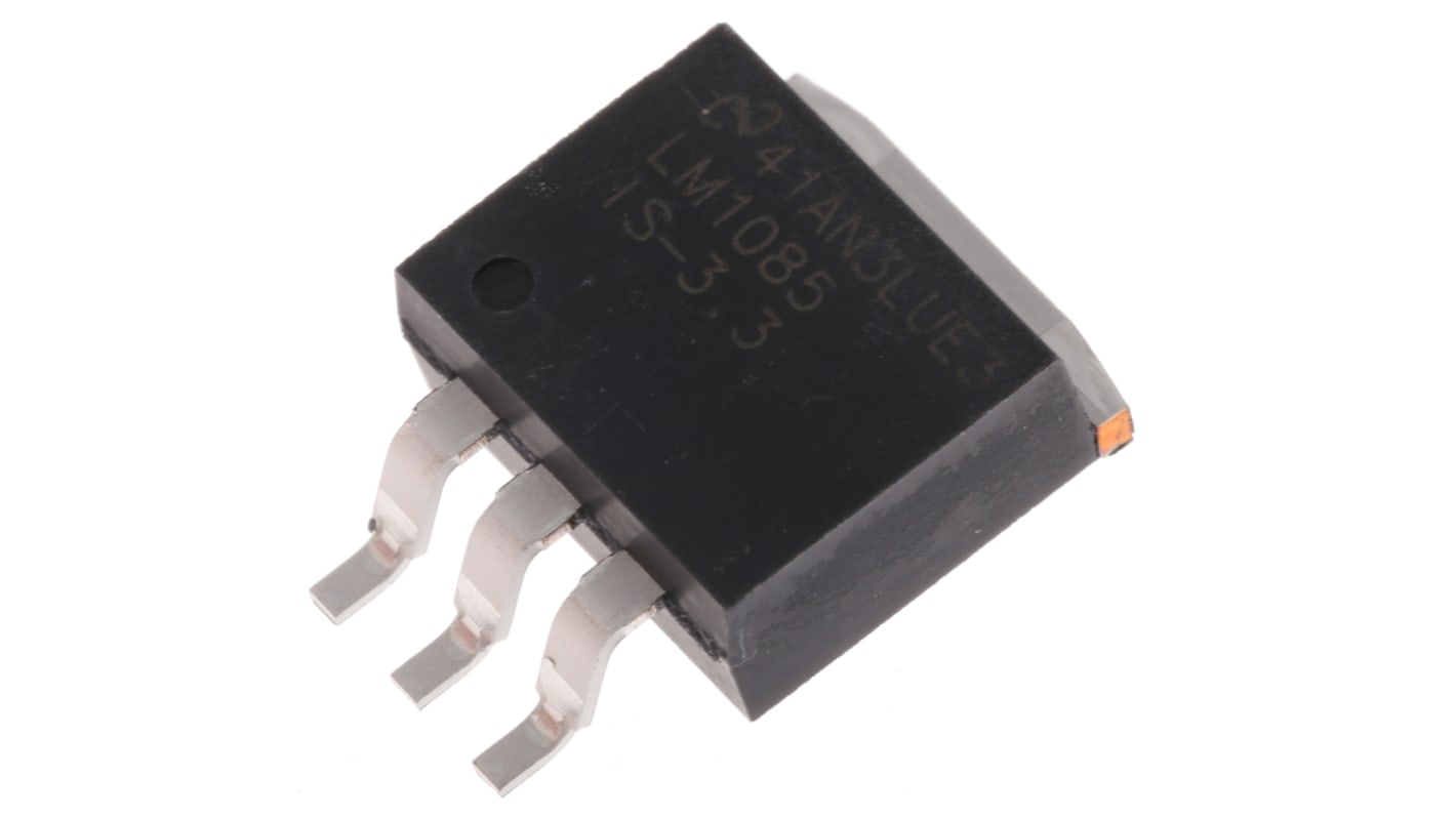 Texas Instruments LM1085IS-3.3/NOPB, LDO Regulator, 3A, 3.3 V 3-Pin, D2PAK