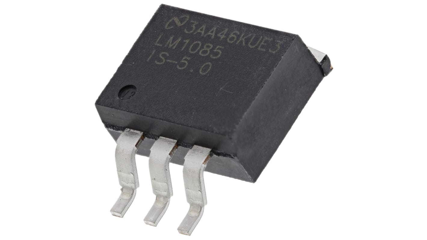 Texas Instruments LM1085IS-5.0/NOPB, 1 Low Dropout Voltage, Voltage Regulator 3A, 5 V 3-Pin, D2PAK (TO-263)