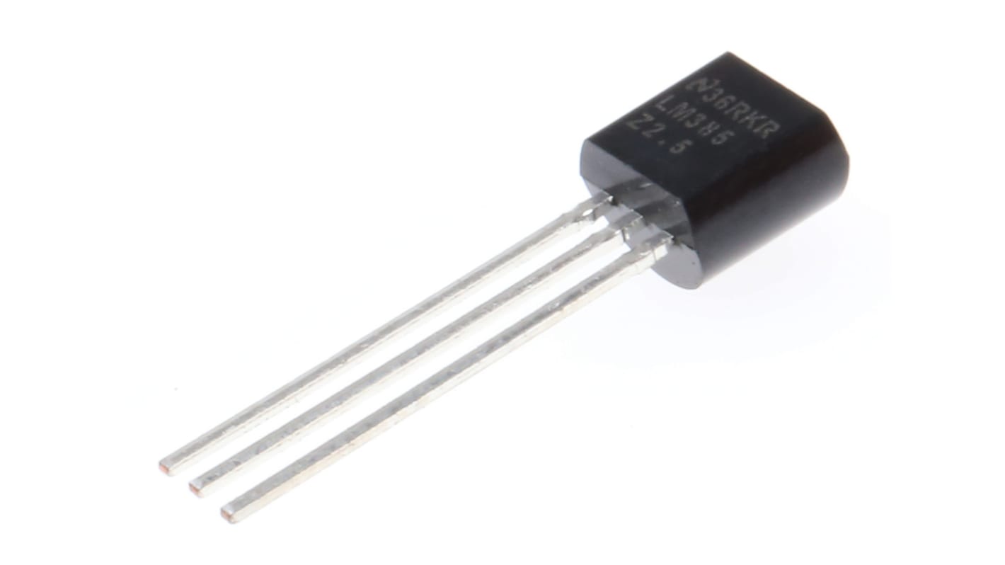 Texas Instruments 基準電圧IC, 出力：2.5V スルーホール 固定, 3ﾋﾟﾝ, LM385Z-2.5/NOPB