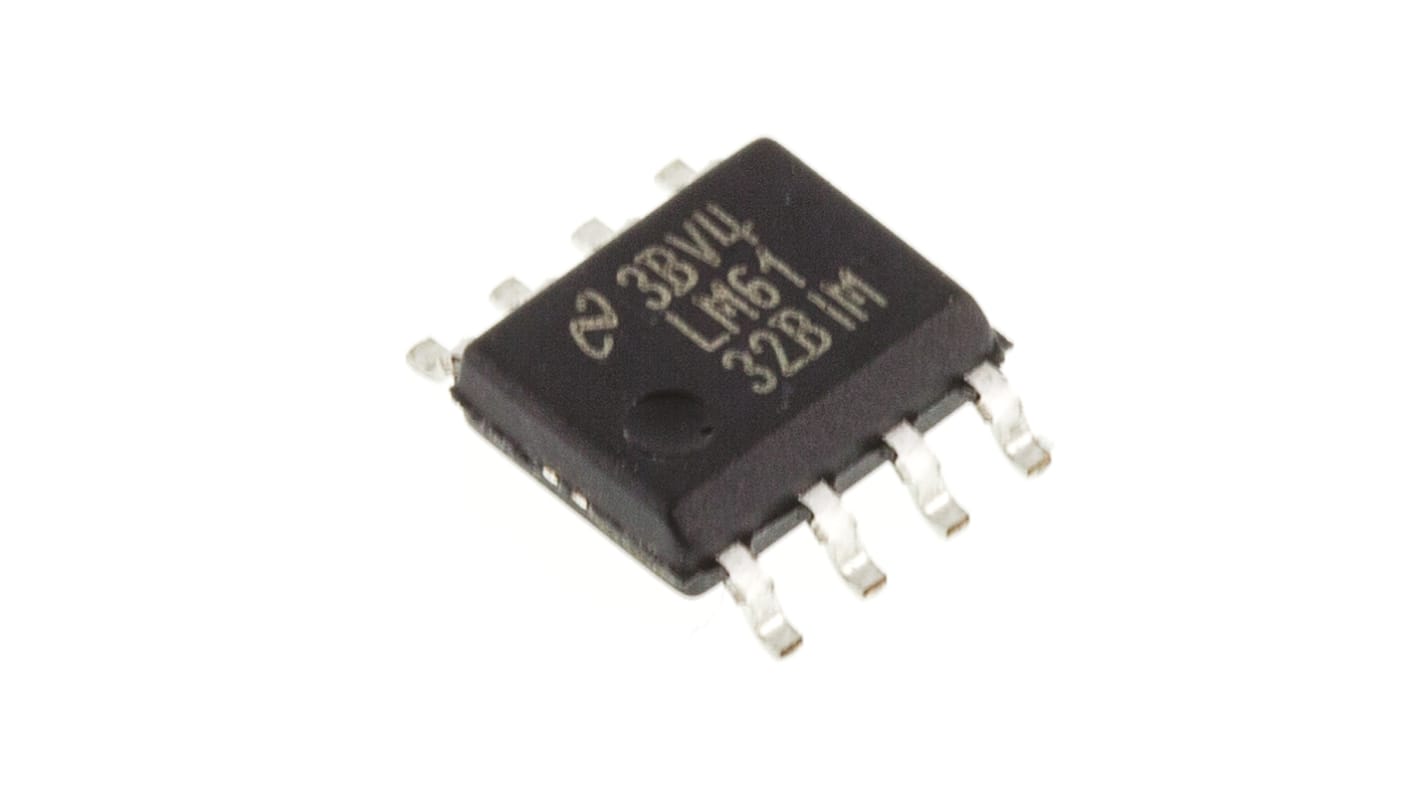 LM6132BIM/NOPB Texas Instruments, Precision, Op Amp, RRIO, 10MHz, 3 → 18 V, 8-Pin SOIC