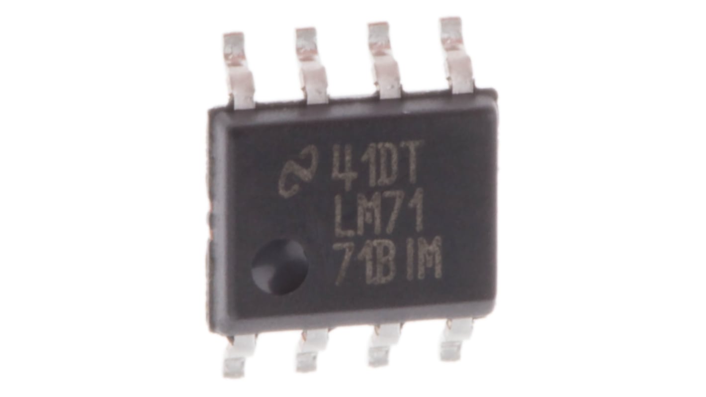 Texas Instruments オペアンプ, 表面実装, 1回路, ±2電源, 単一電源, LM7171BIM/NOPB