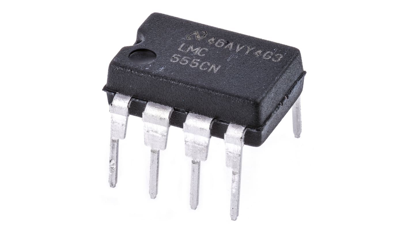 Texas Instruments LMC555CN/NOPB, Timer Circuit 3MHz, 8-Pin PDIP