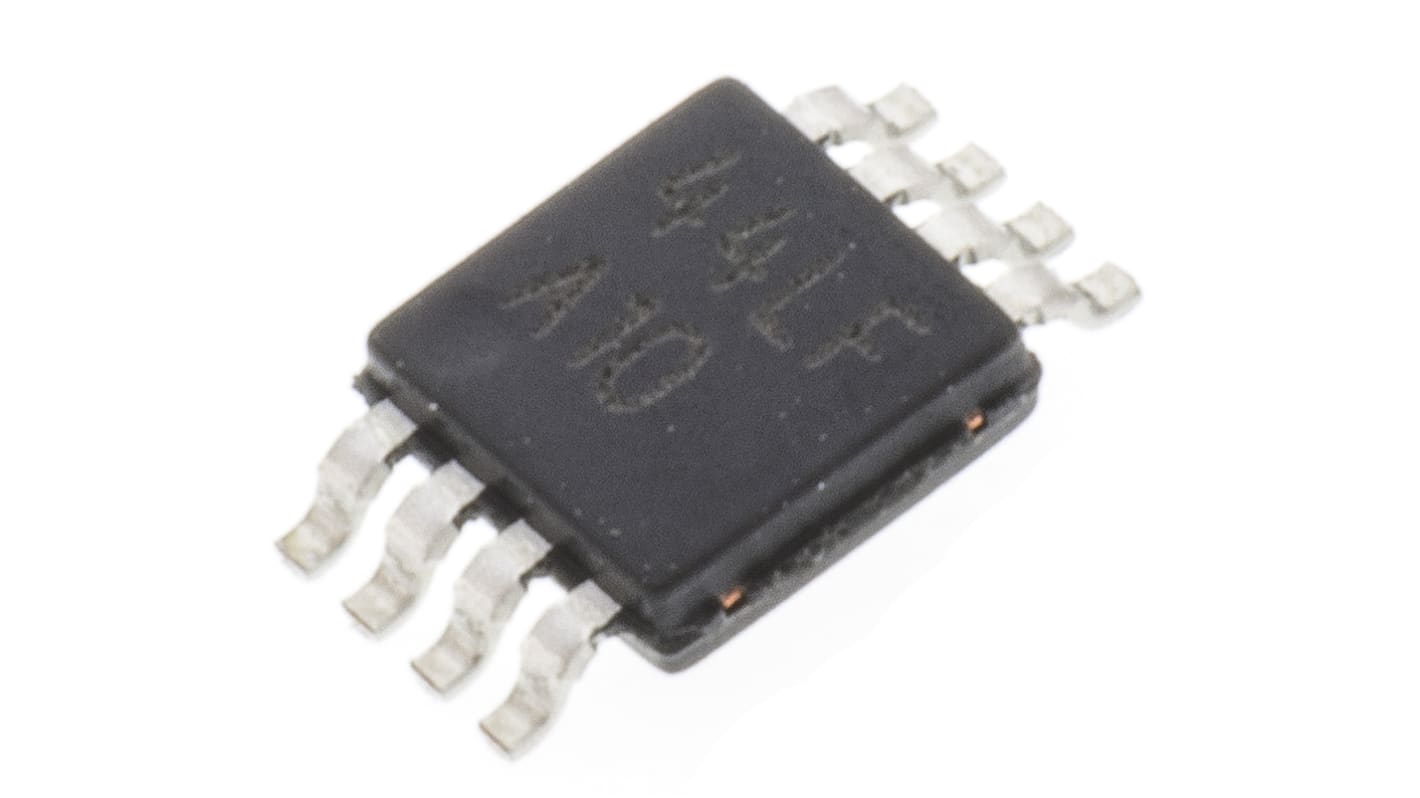 LMC6482IMM/NOPB Texas Instruments, Op Amp, RRIO, 1.5MHz, 5 → 15 V, 8-Pin MSOP