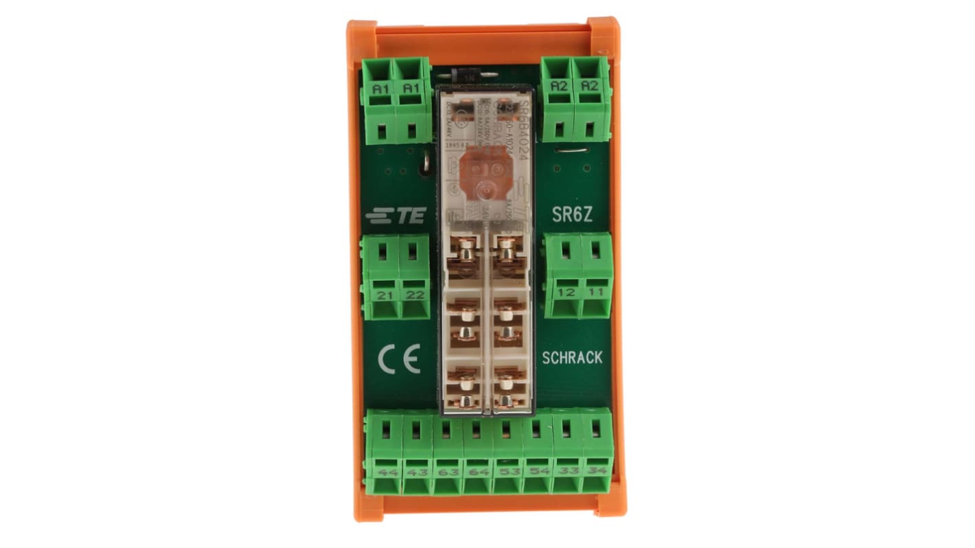 SR6ZB024 514150331 TE Connectivity Safety Relay RS