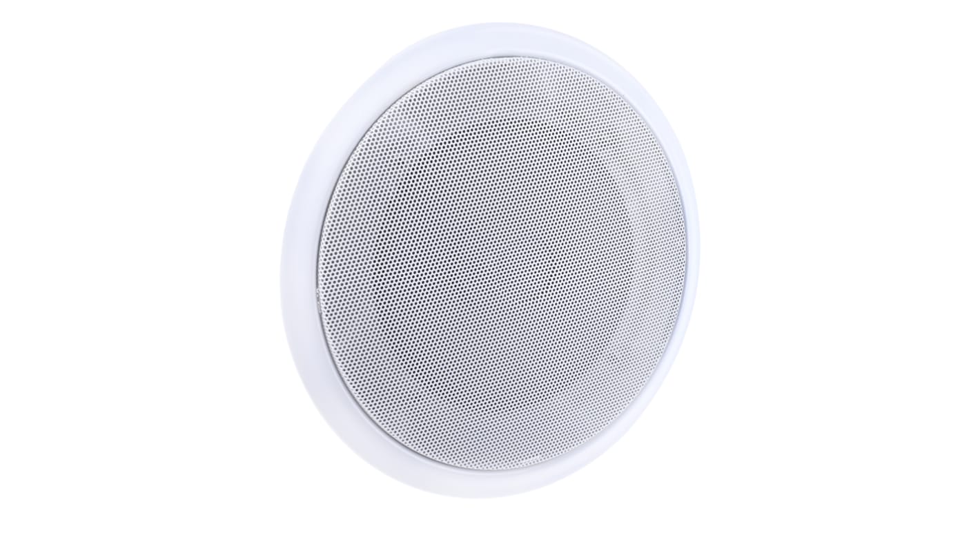 RS PRO 6W White Speaker, 90 Hz → 20 kHz